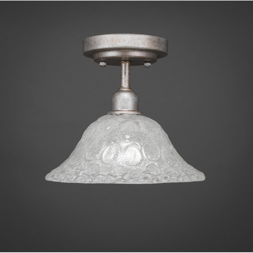 Toltec Vintage 280-as-431 Ceiling Light - Aged Silver