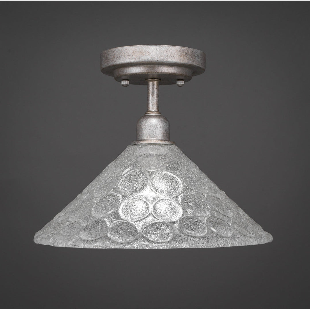 Toltec Vintage 280-as-441 Ceiling Light - Aged Silver