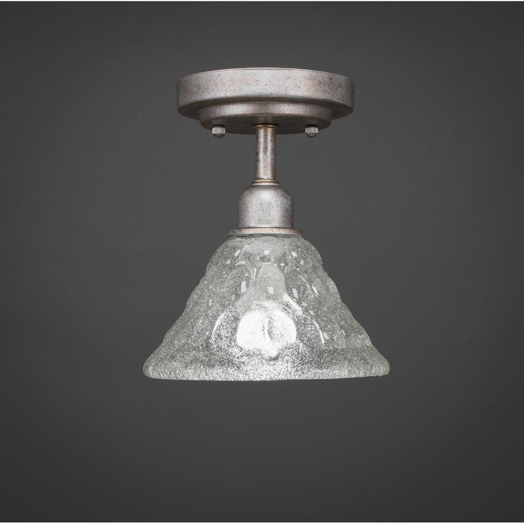 Toltec Vintage 280-as-451 Ceiling Light - Aged Silver