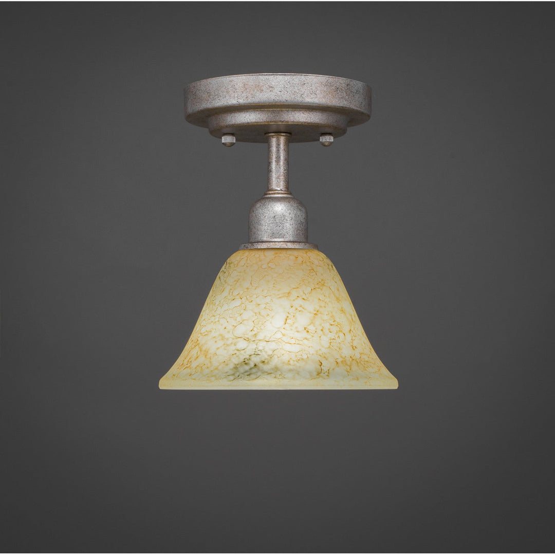 Toltec Vintage 280-as-508 Ceiling Light - Aged Silver