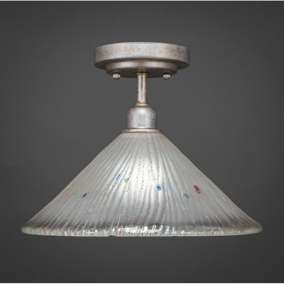 Toltec Vintage 280-as-701 Ceiling Light - Aged Silver