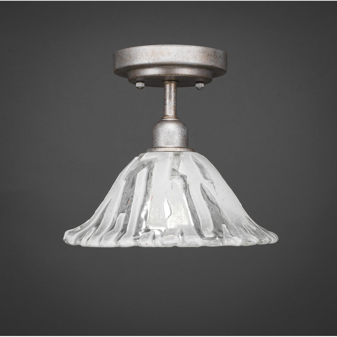 Toltec Vintage 280-as-7193 Ceiling Light - Aged Silver