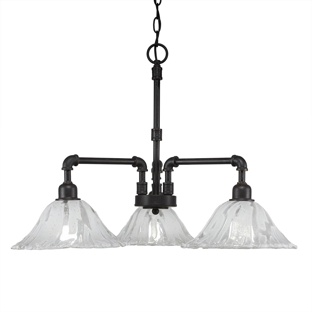 Toltec Vintage 283-dg-7193 Chandelier Light - Dark Granite