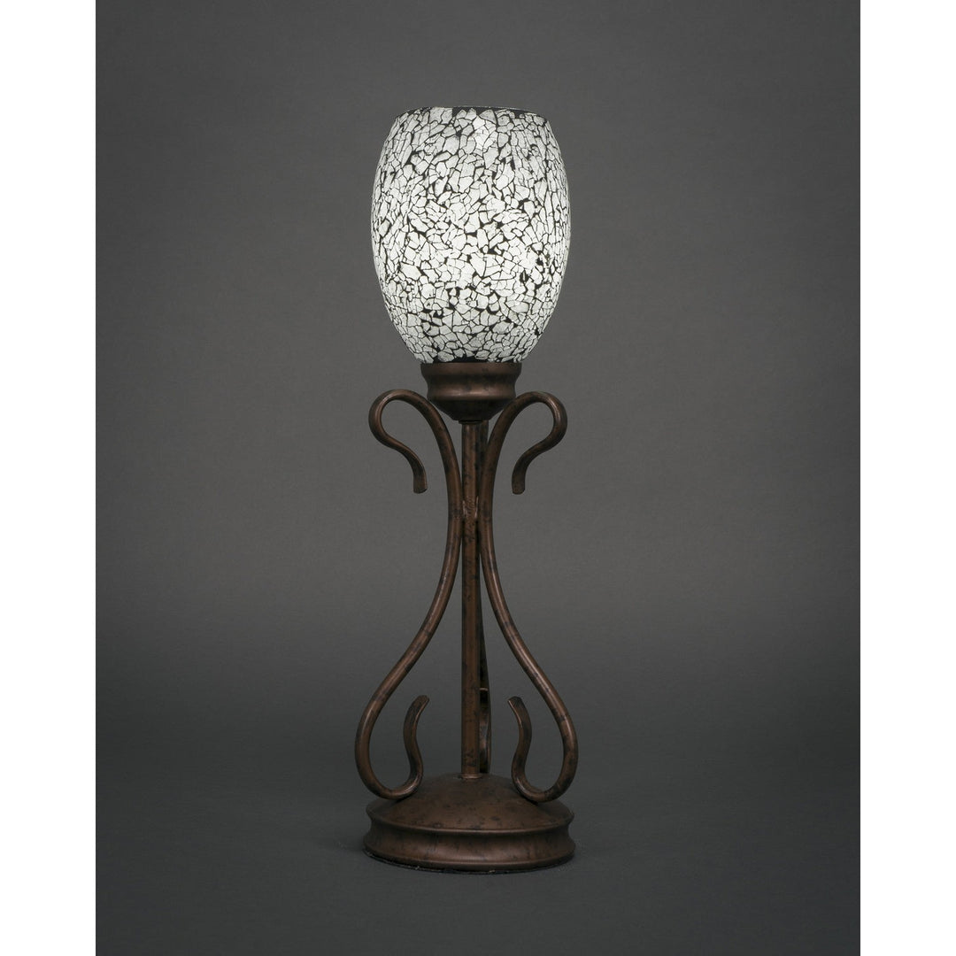 Toltec Lighting 31-BRZ-4165  Swan Lamp Bronze