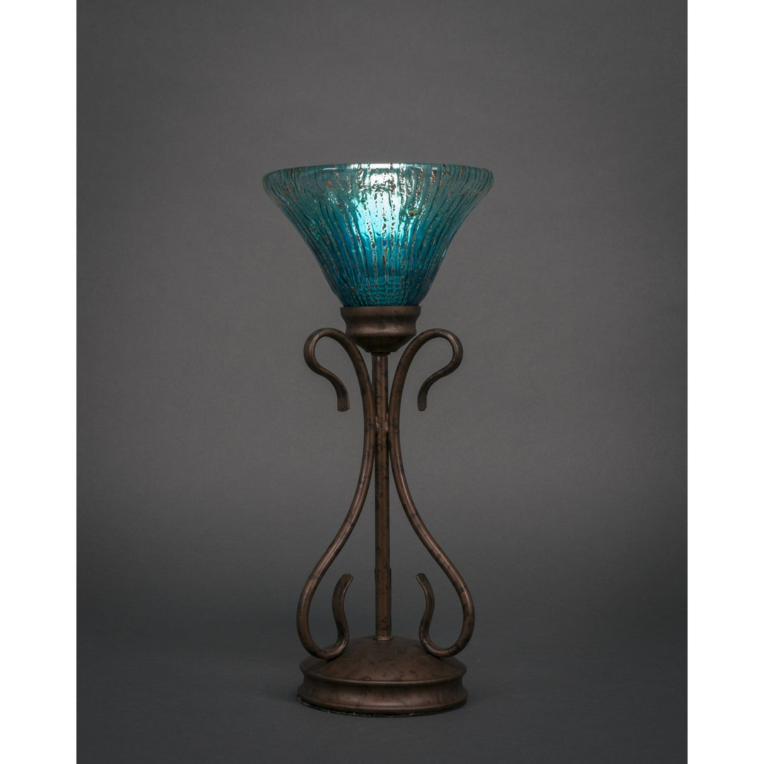 Toltec Lighting 31-BRZ-458  Swan Lamp Bronze