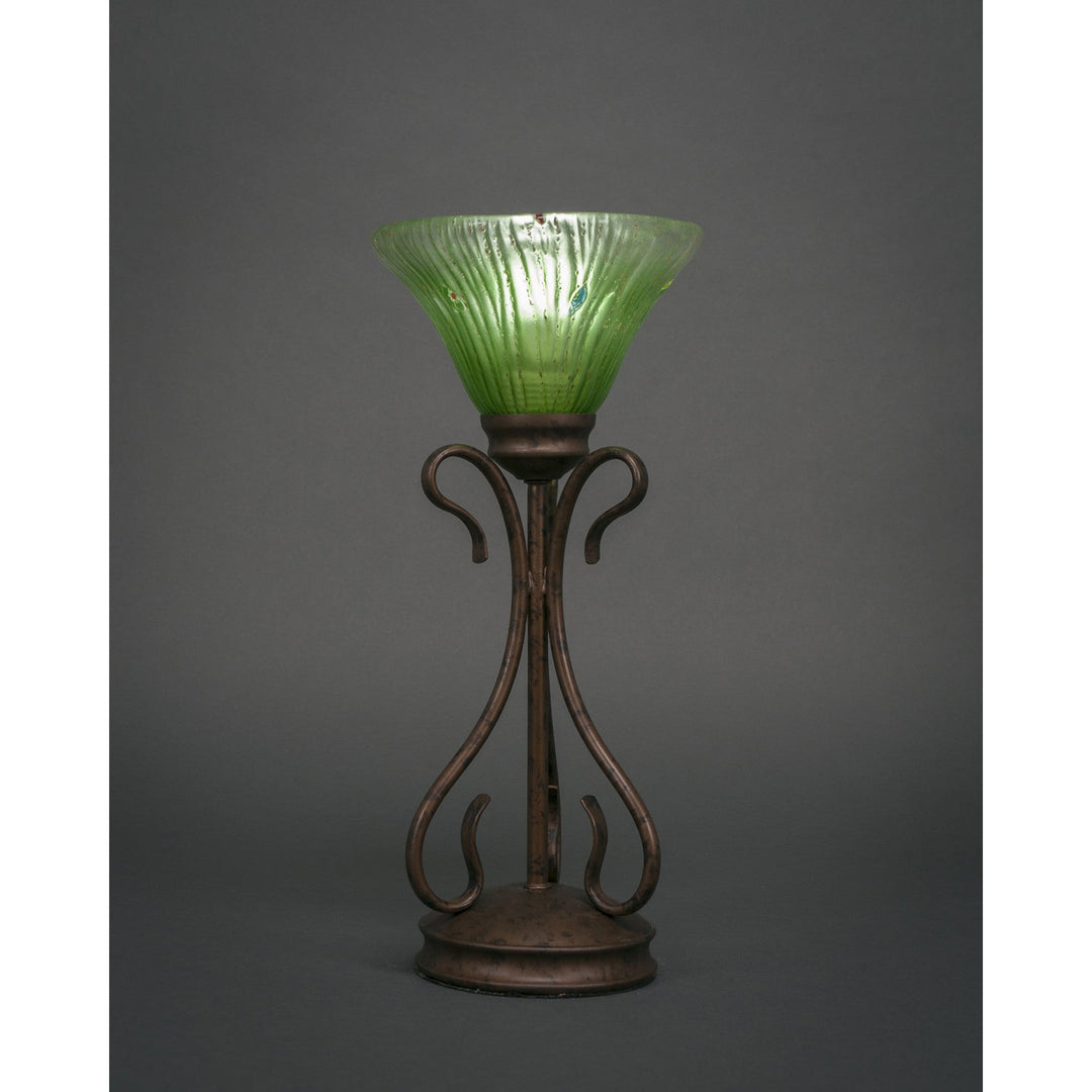 Toltec Lighting 31-BRZ-753  Swan Lamp Bronze