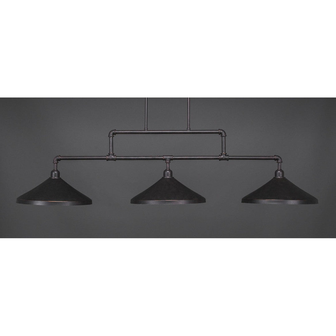 Toltec Vintage 333-dg-422 Pendant Light - Dark Granite