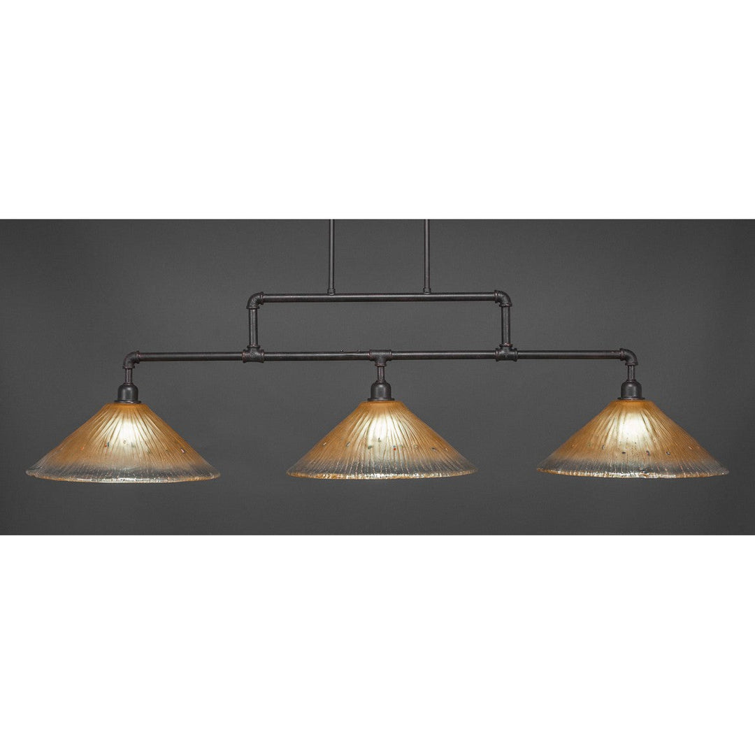 Toltec Vintage 333-dg-710 Pendant Light - Dark Granite