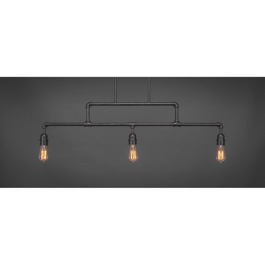 Toltec Vintage 333-dg-at18 Pendant Light - Dark Granite