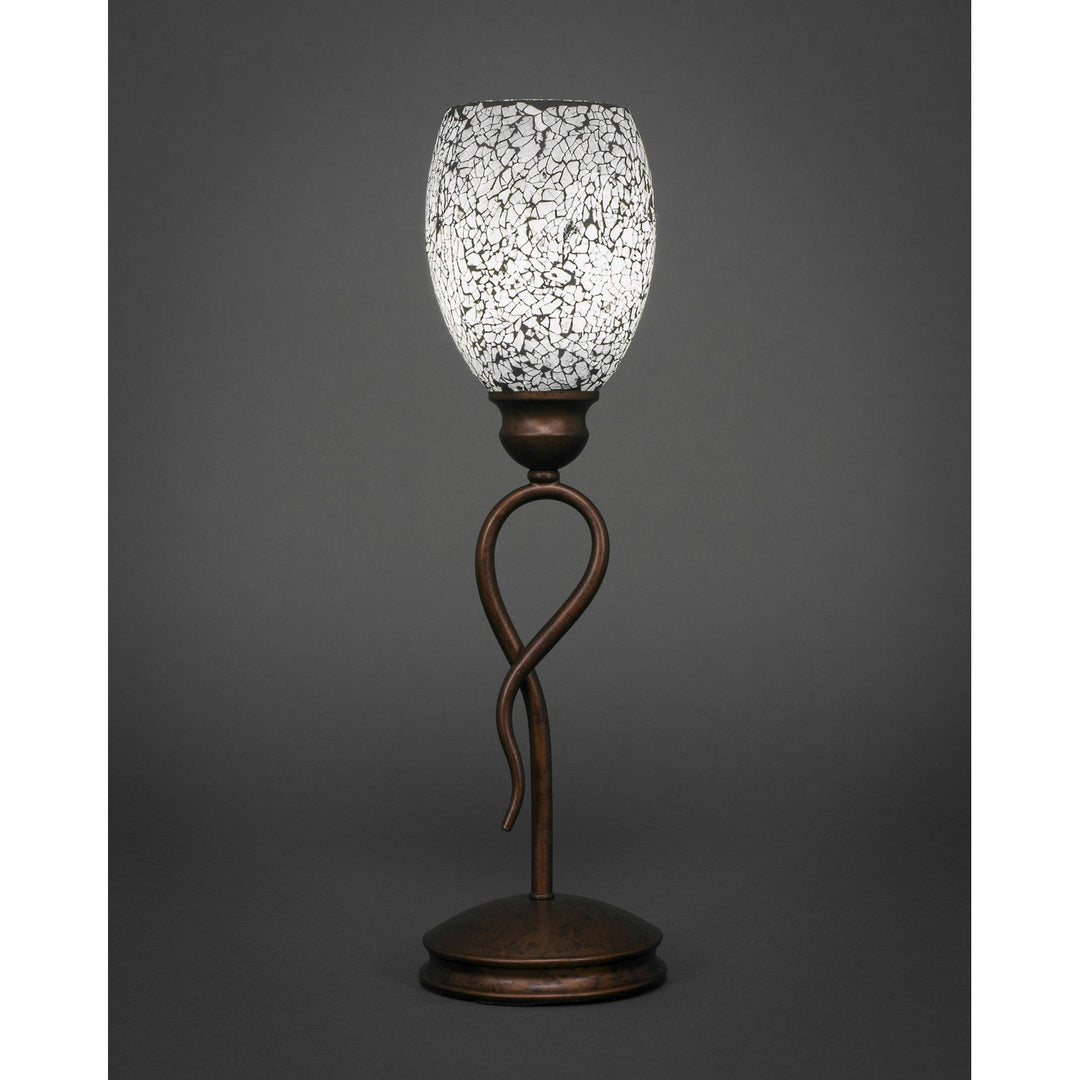 Toltec Lighting 35-BRZ-4165  Leaf Lamp Bronze