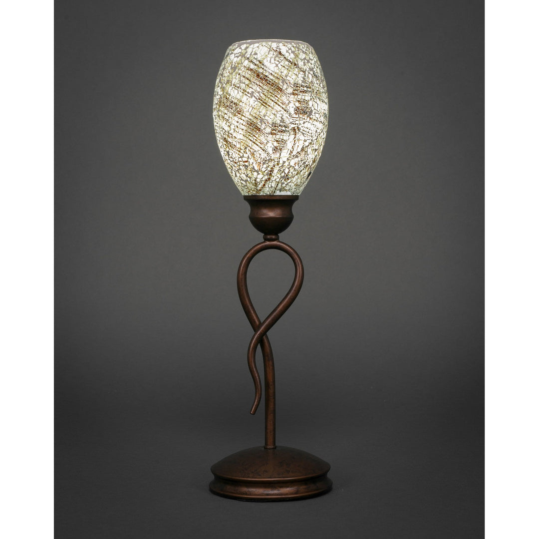 Toltec Lighting 35-BRZ-5054  Leaf Lamp Bronze