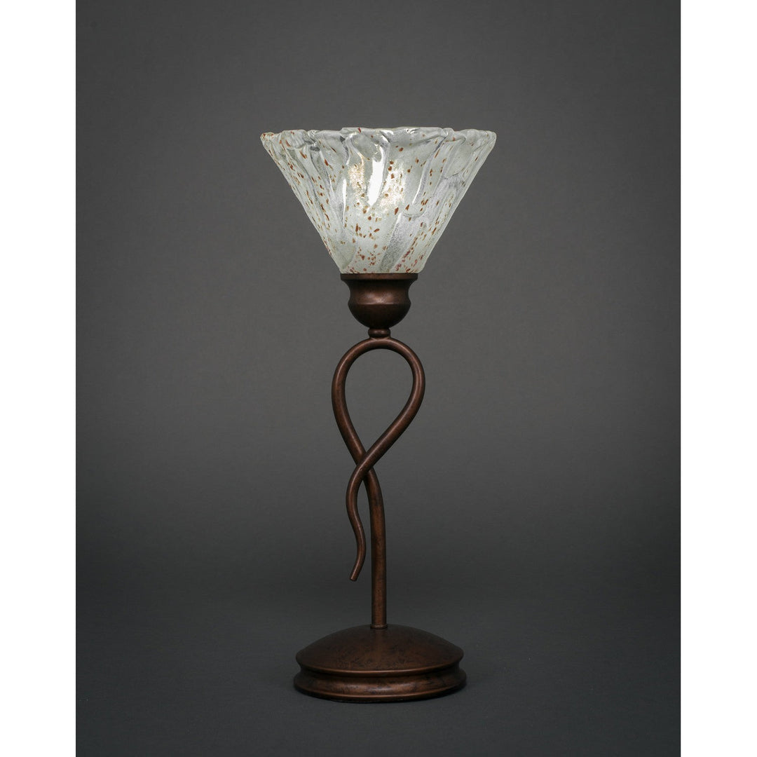 Toltec Lighting 35-BRZ-7195  Leaf Lamp Bronze