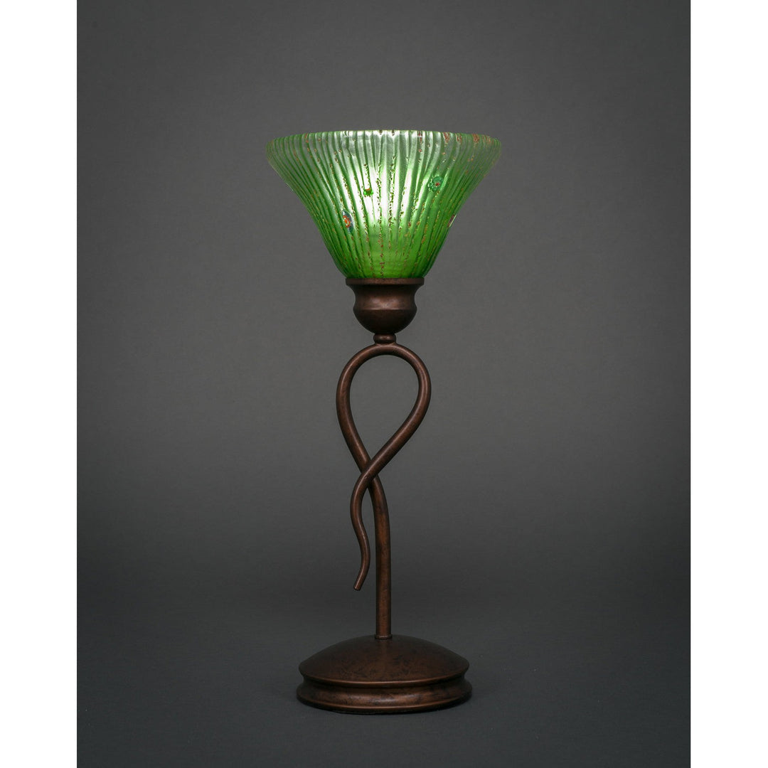 Toltec Lighting 35-BRZ-753  Leaf Lamp Bronze