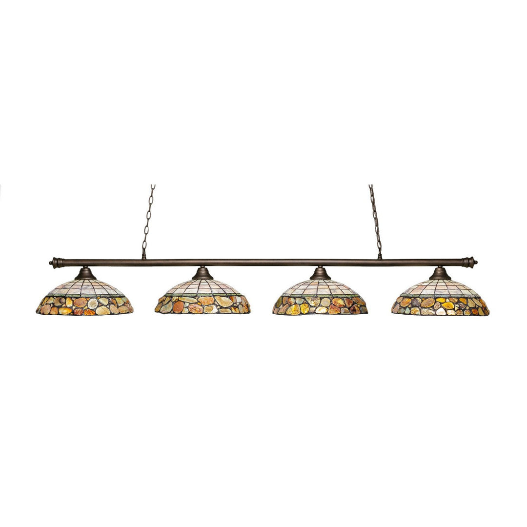 Toltec Oxford 374-brz-973 Pendant Light - Bronze