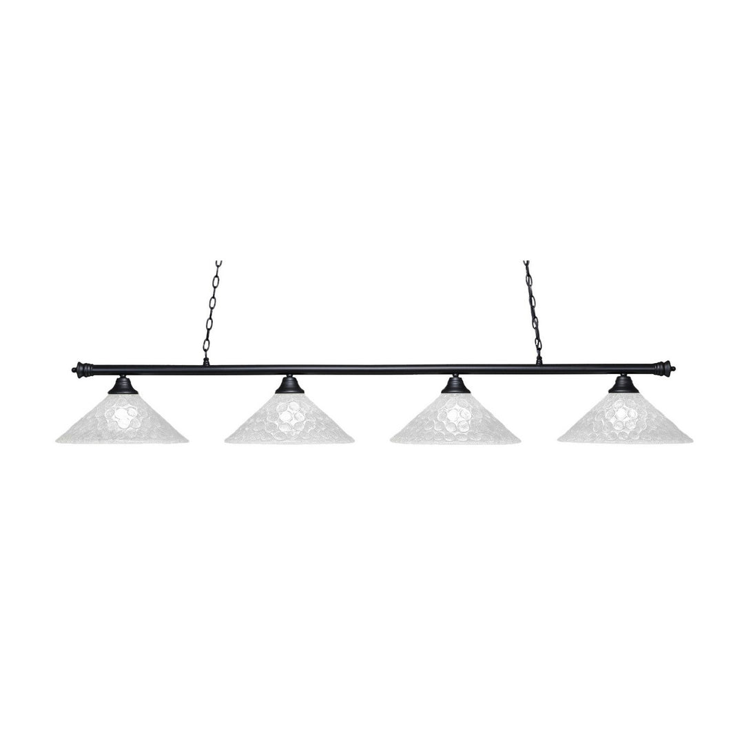Toltec Oxford 374-mb-411 Pendant Light - Matte Black