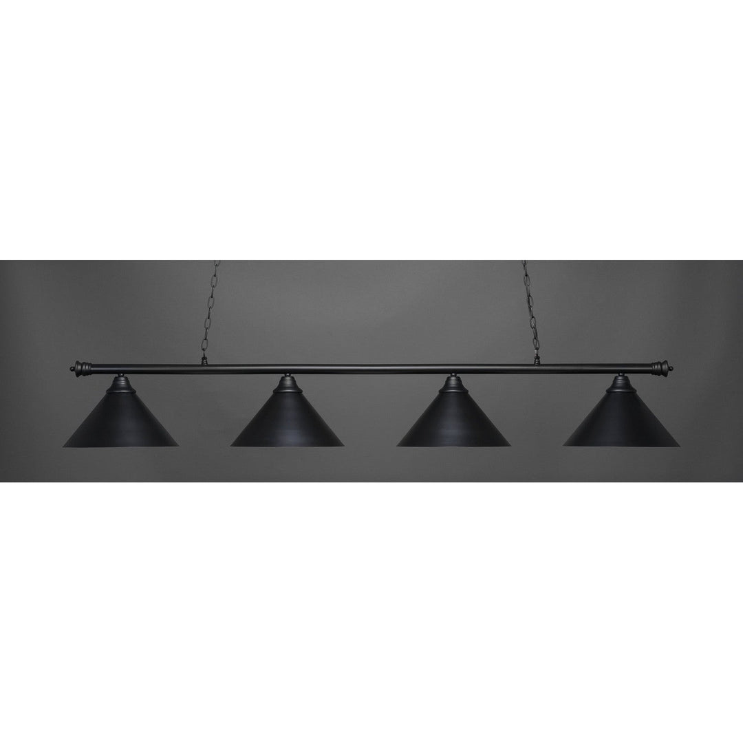 Toltec Oxford 374-mb-420 Pendant Light - Matte Black
