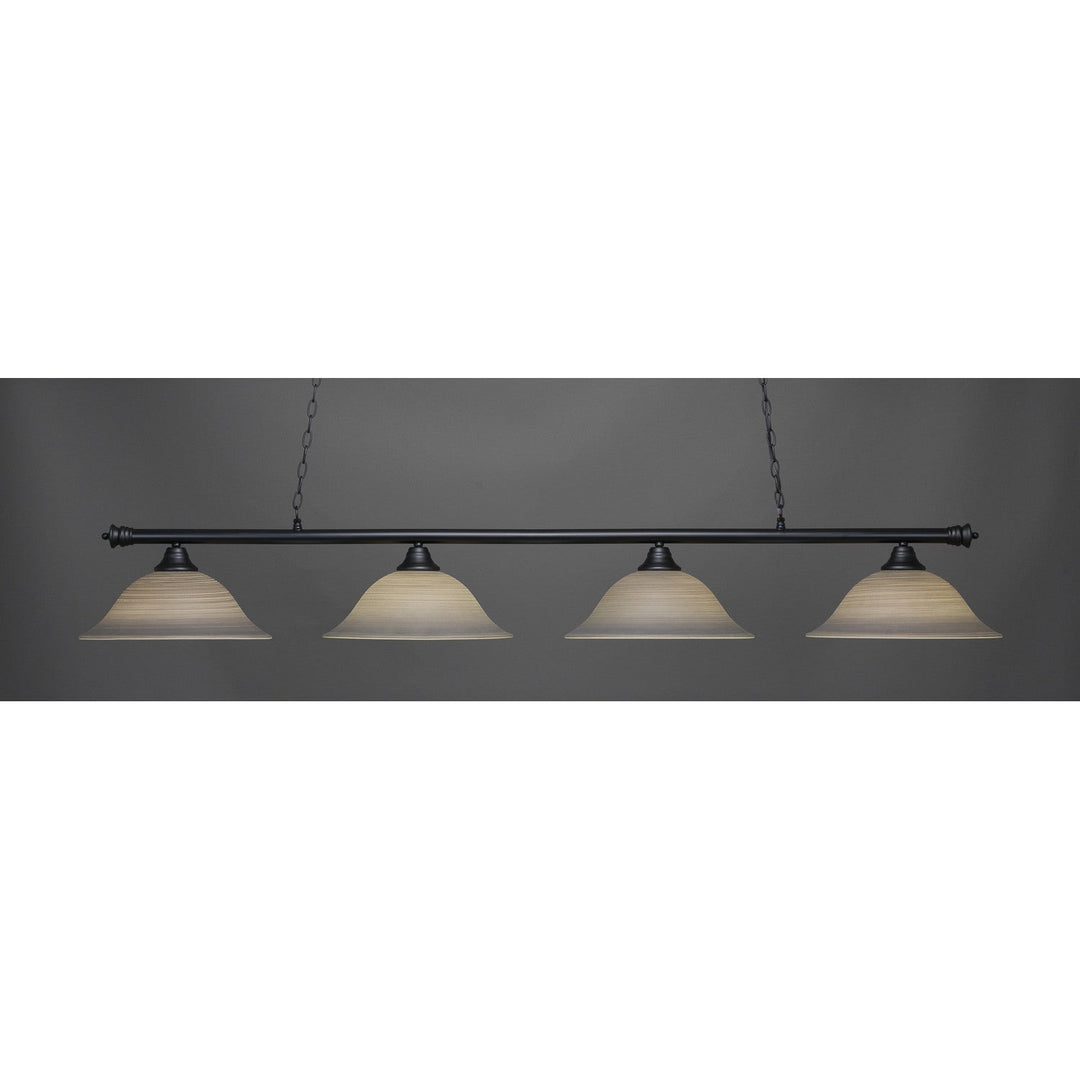 Toltec Oxford 374-mb-602 Pendant Light - Matte Black