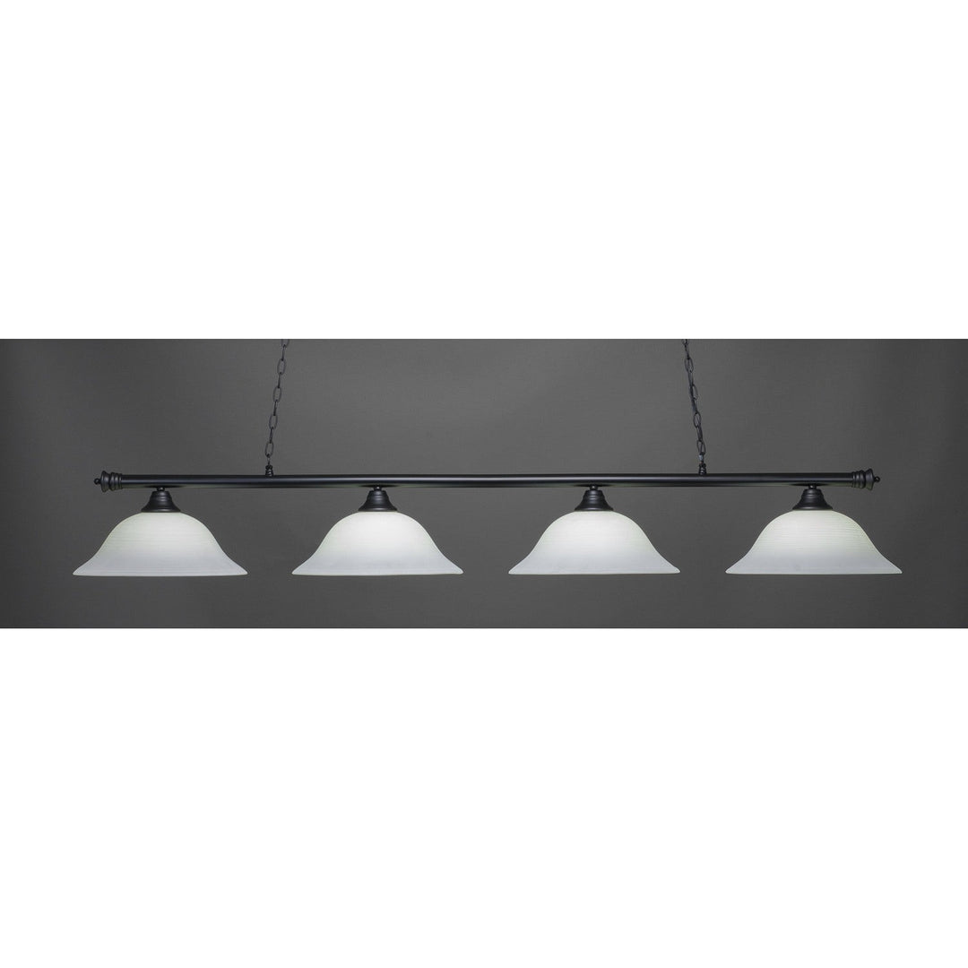 Toltec Oxford 374-mb-612 Pendant Light - Matte Black