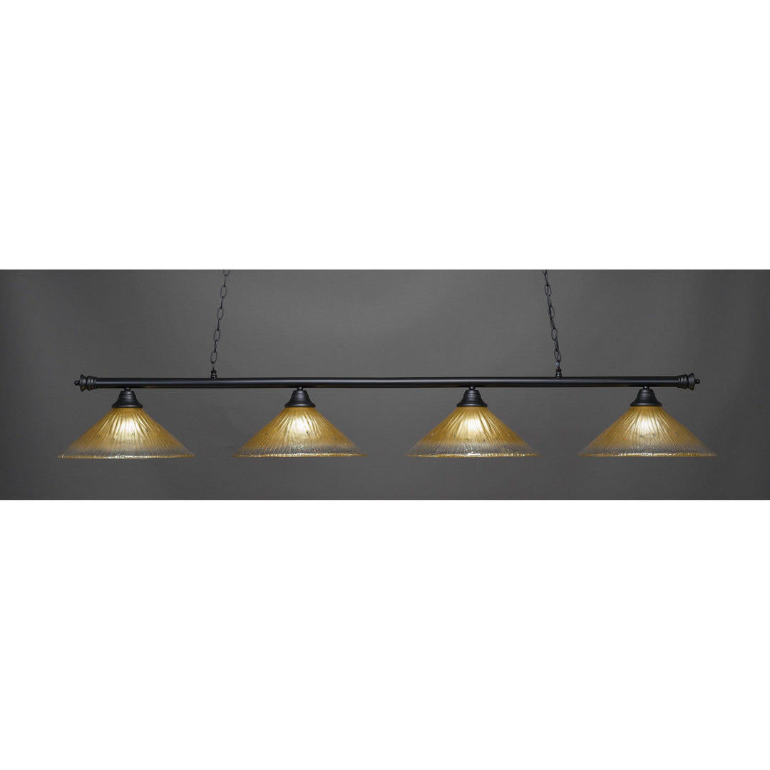 Toltec Oxford 374-mb-710 Pendant Light - Matte Black