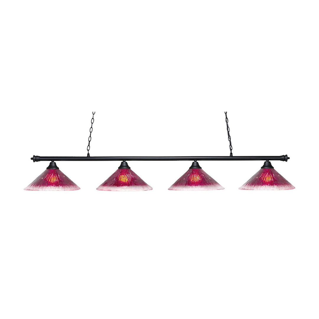 Toltec Oxford 374-mb-716 Pendant Light - Matte Black