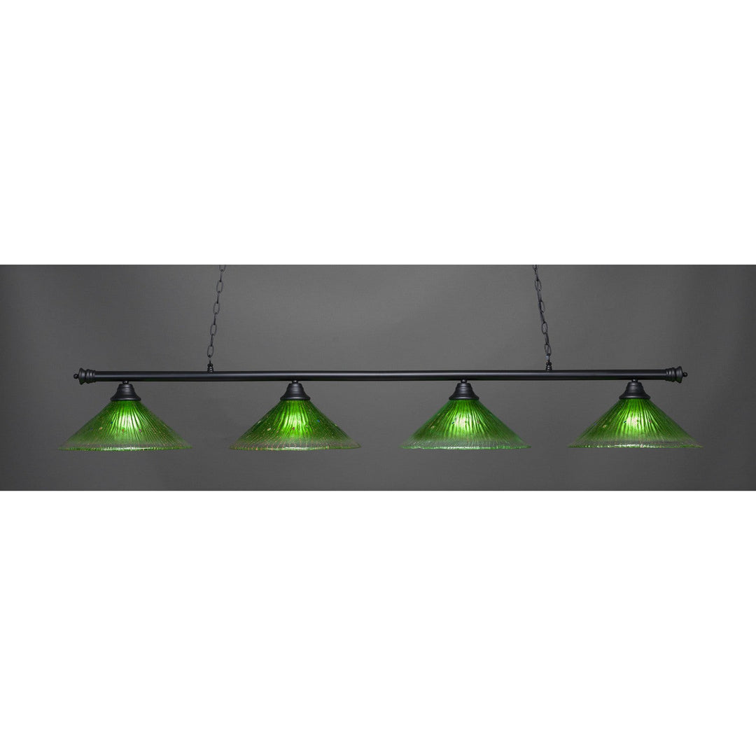 Toltec Oxford 374-mb-717 Pendant Light - Matte Black