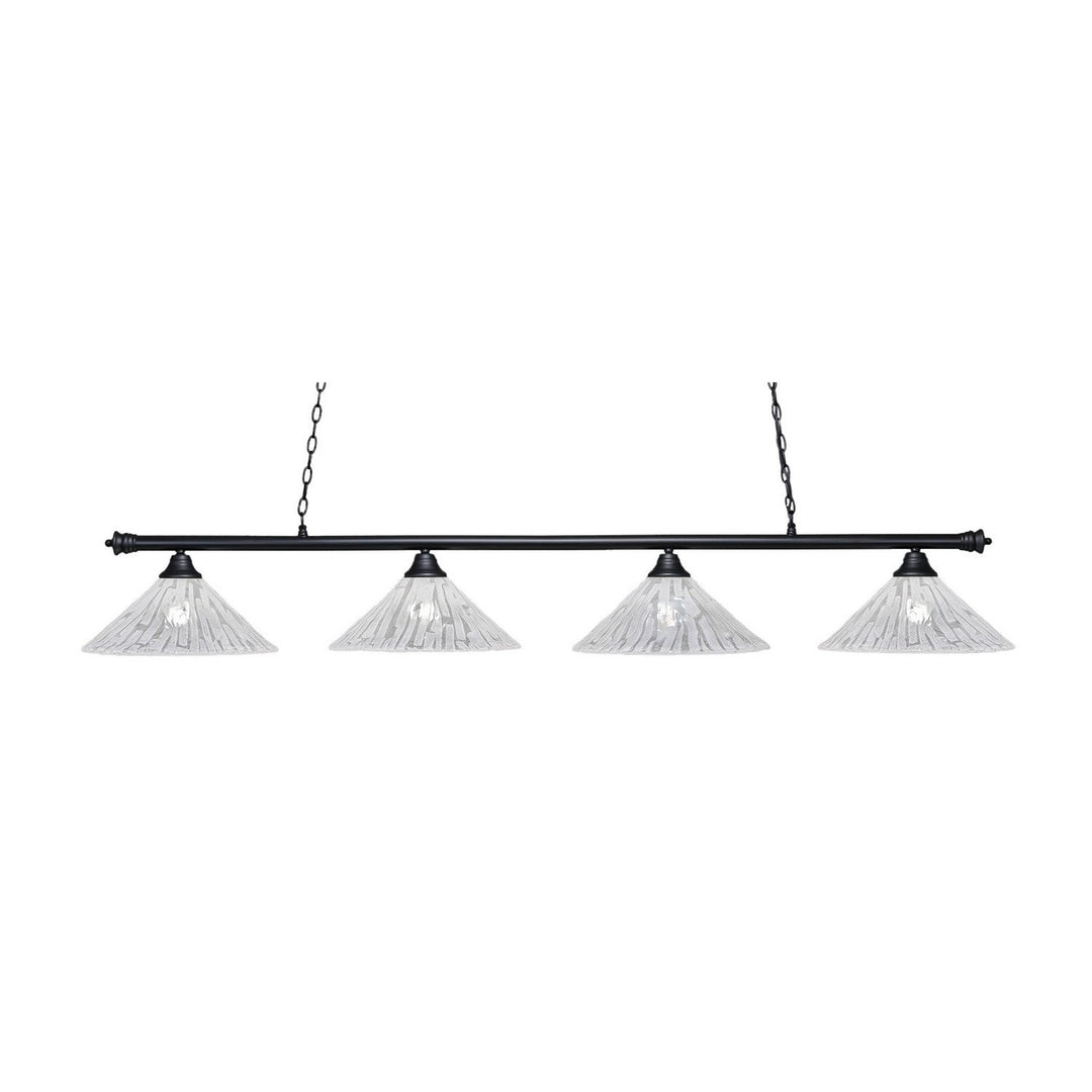 Toltec Oxford 374-mb-719 Pendant Light - Matte Black