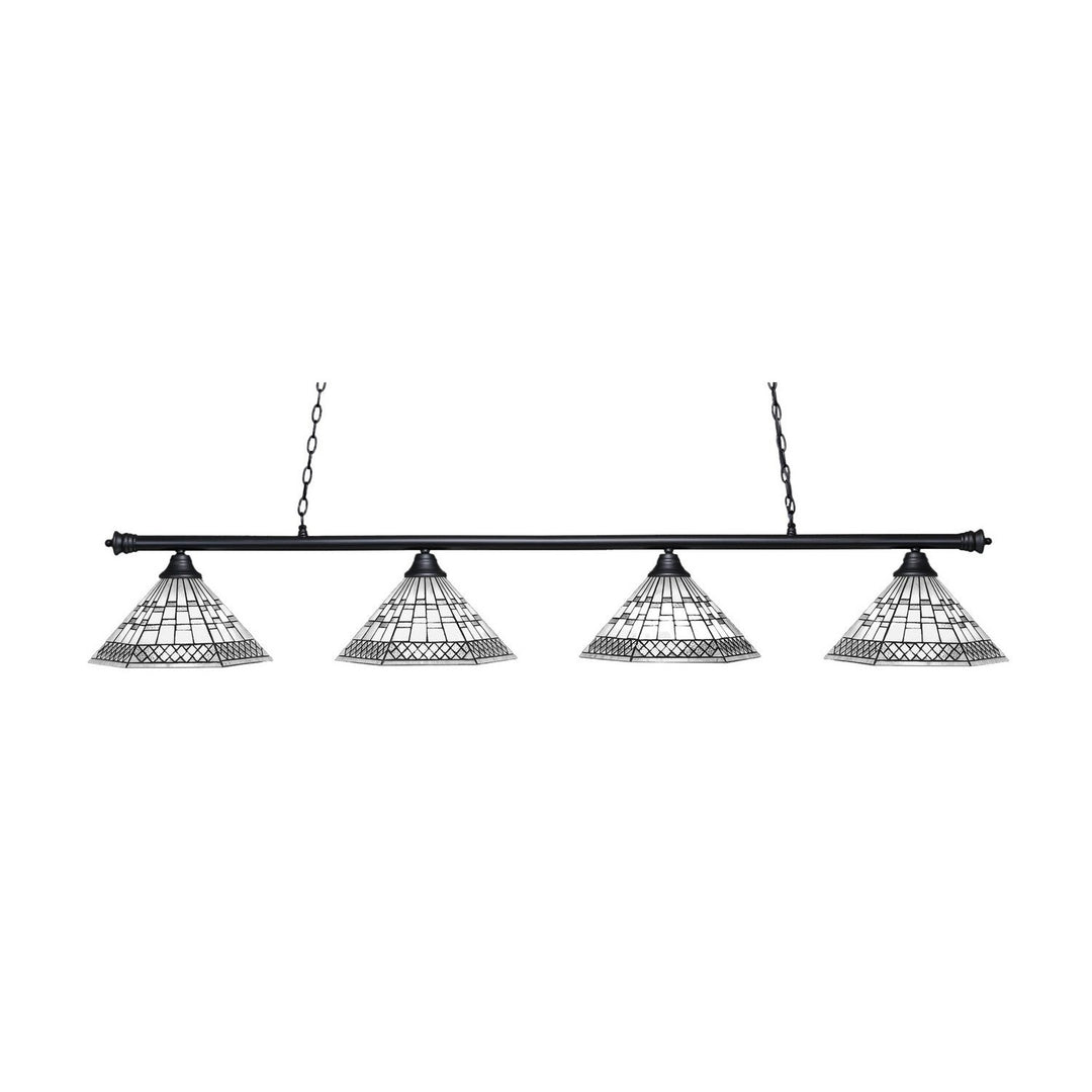 Toltec Oxford 374-mb-910 Pendant Light - Matte Black