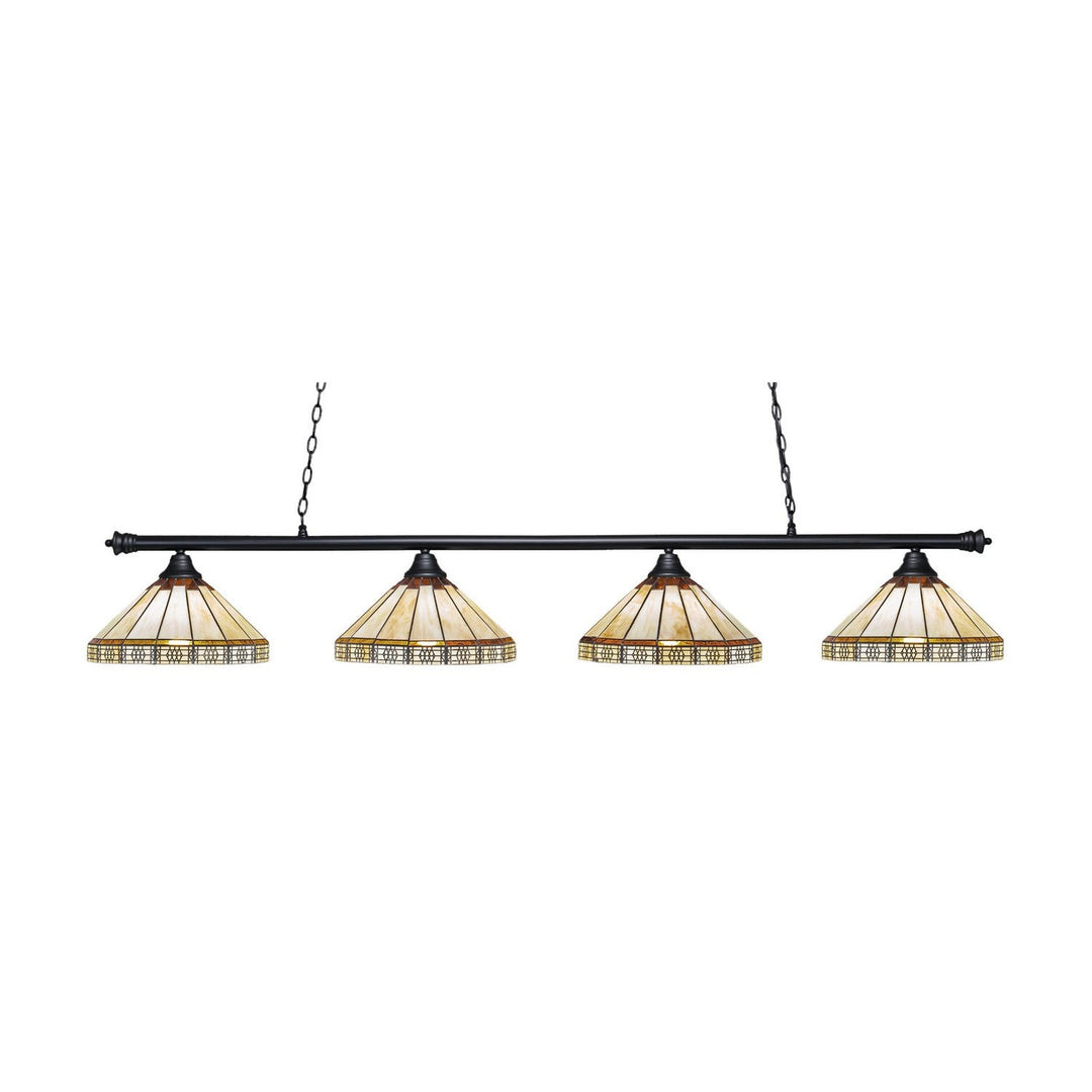 Toltec Oxford 374-mb-964 Pendant Light - Matte Black