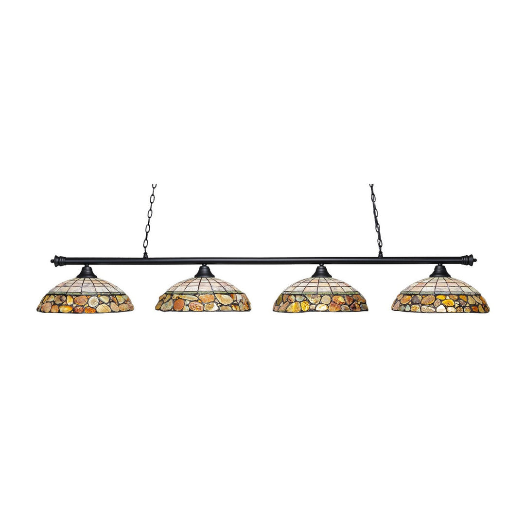 Toltec Oxford 374-mb-973 Pendant Light - Matte Black