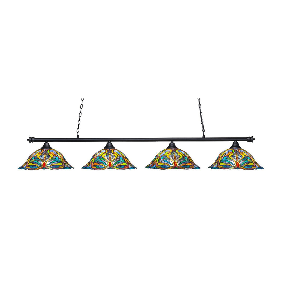 Toltec Oxford 374-mb-990 Pendant Light - Matte Black