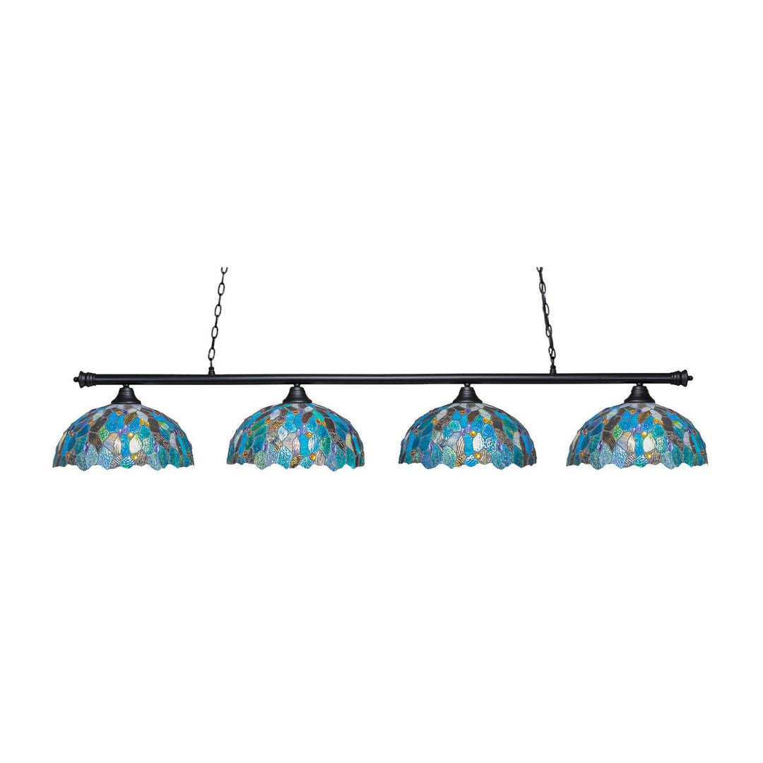Toltec Oxford 374-mb-995 Pendant Light - Matte Black