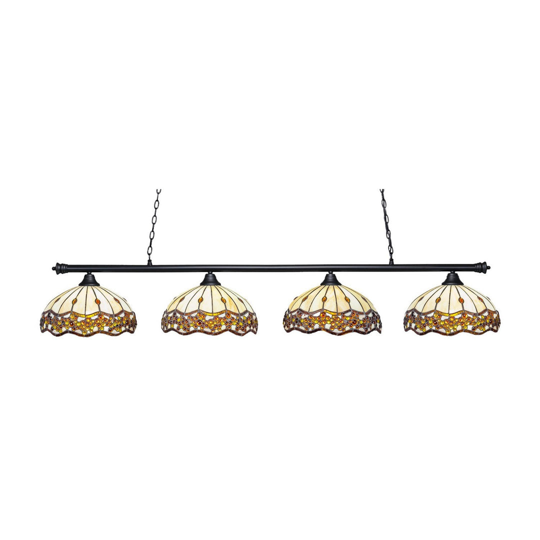 Toltec Oxford 374-mb-997 Pendant Light - Matte Black