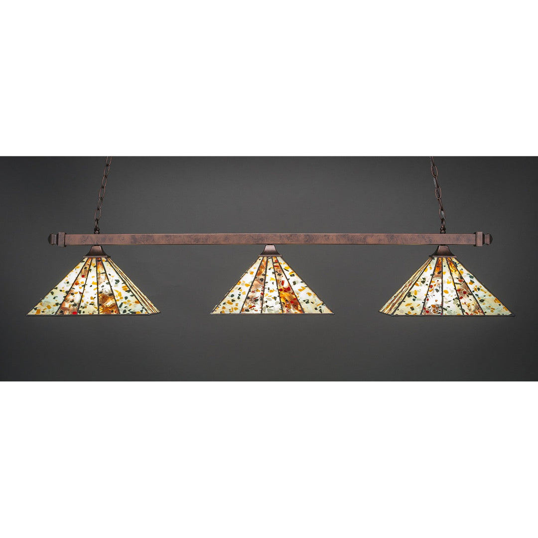 Toltec Square 403-brz-956 Pendant Light - Bronze