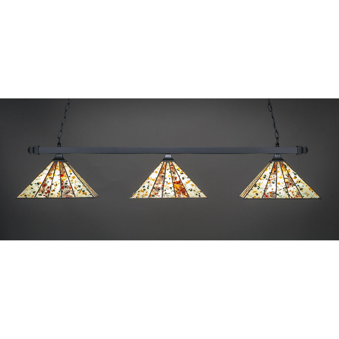 Toltec Square 403-mb-956 Pendant Light - Matte Black