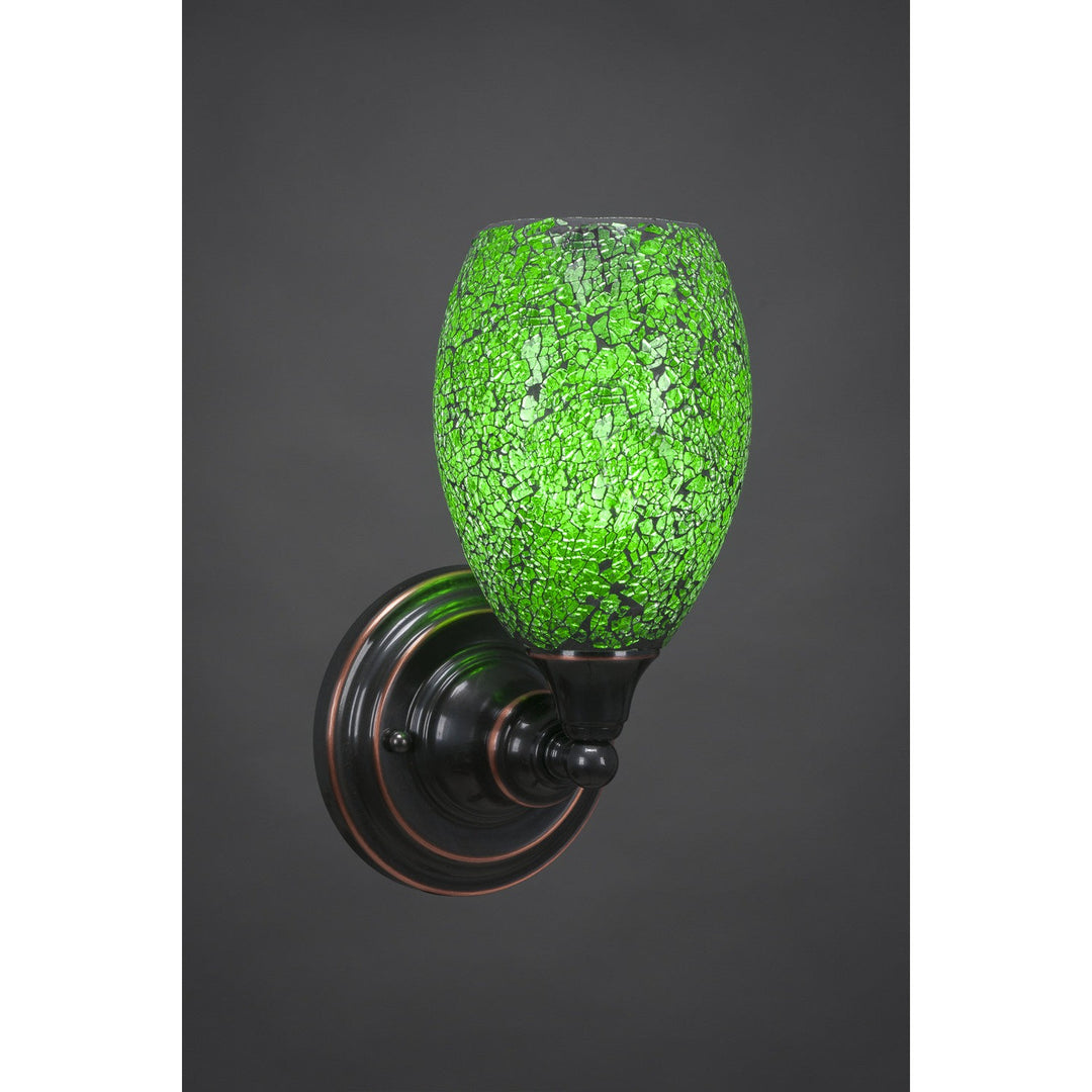 Toltec Any 40-bc-5057 Wall Sconce Light - Black Copper