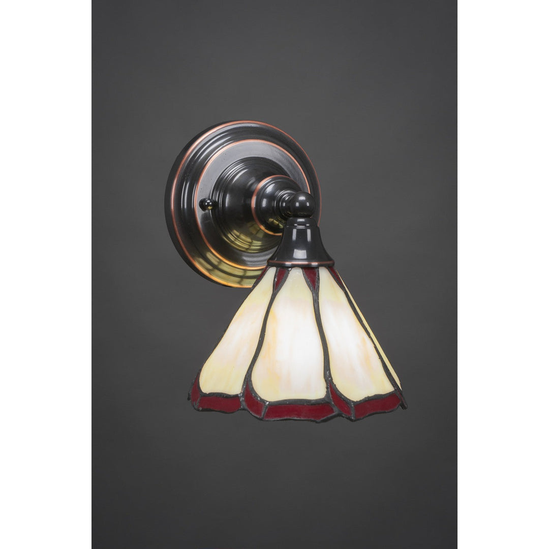Toltec Any 40-bc-9165 Wall Sconce Light - Black Copper