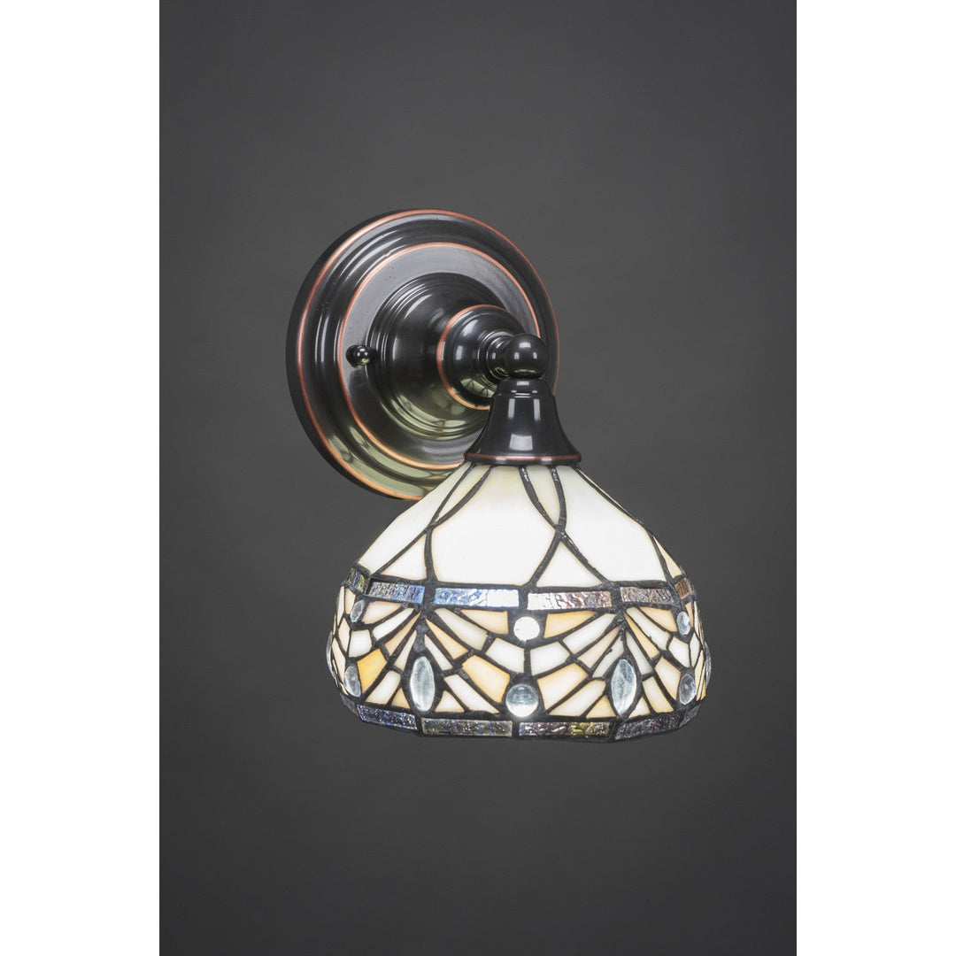 Toltec Any 40-bc-9485 Wall Sconce Light - Black Copper