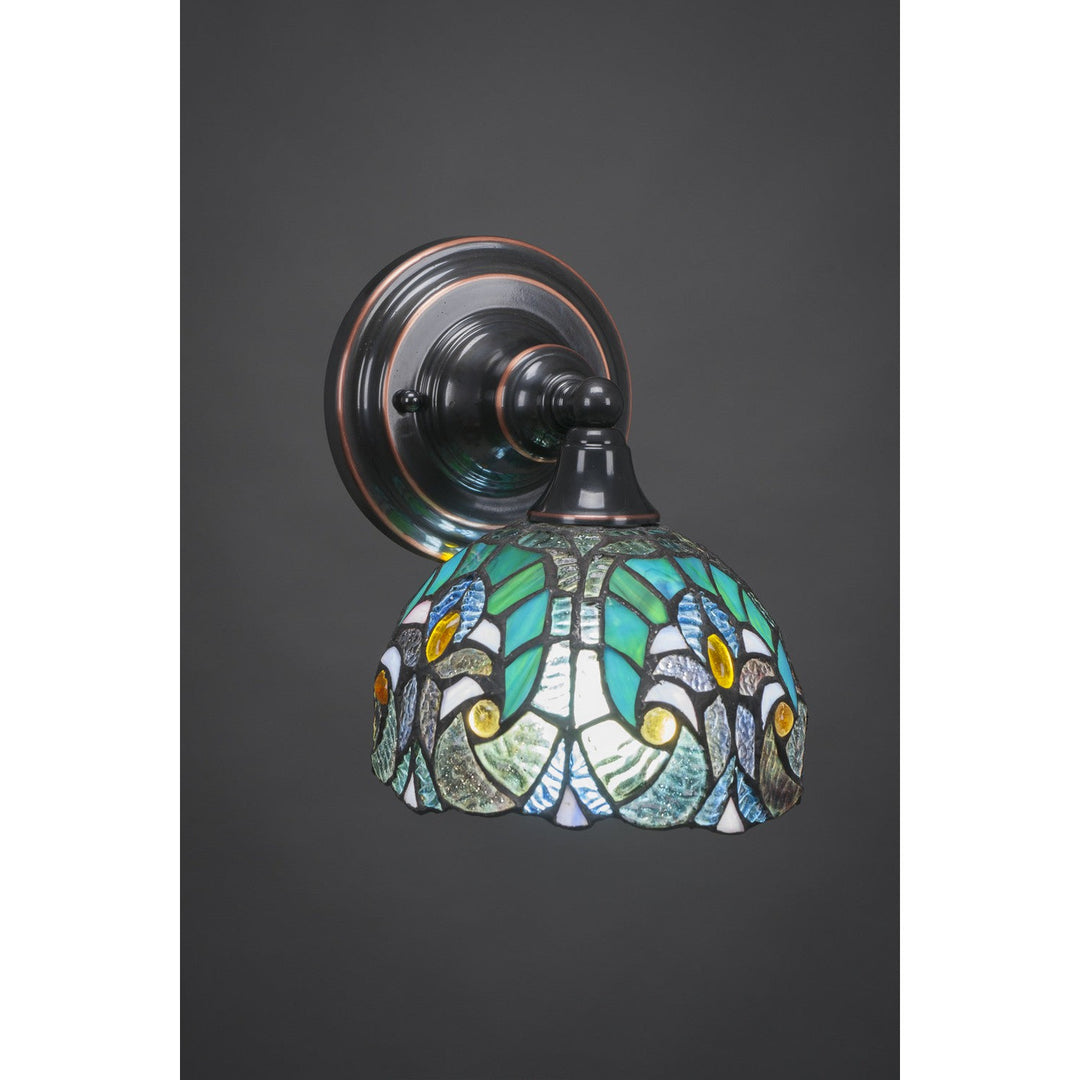 Toltec Any 40-bc-9925 Wall Sconce Light - Black Copper