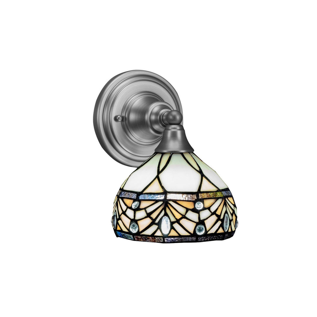Toltec Any 40-bn-9485 Wall Sconce Light - Brushed Nickel