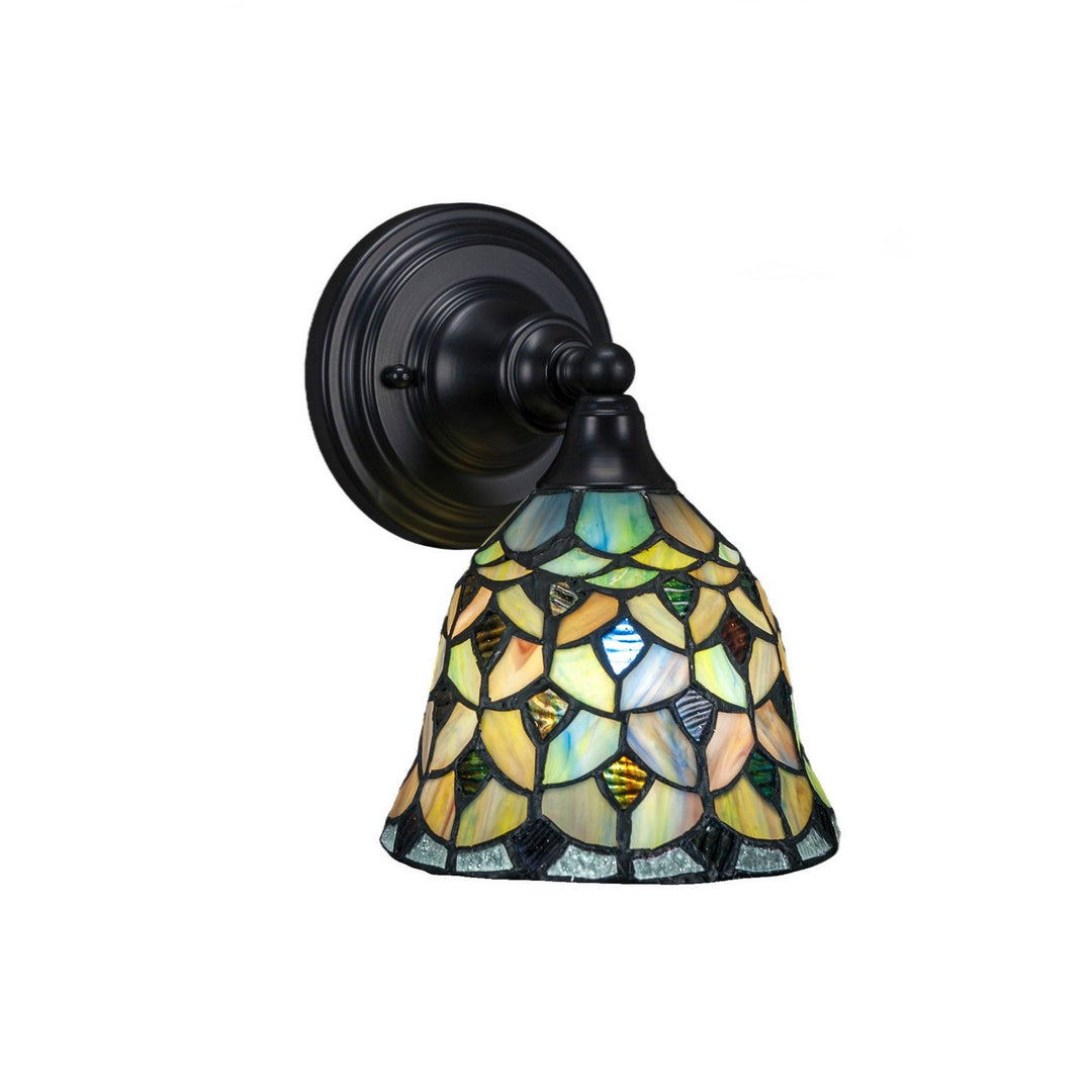 Toltec Any 40-mb-9965 Wall Sconce Light - Matte Black