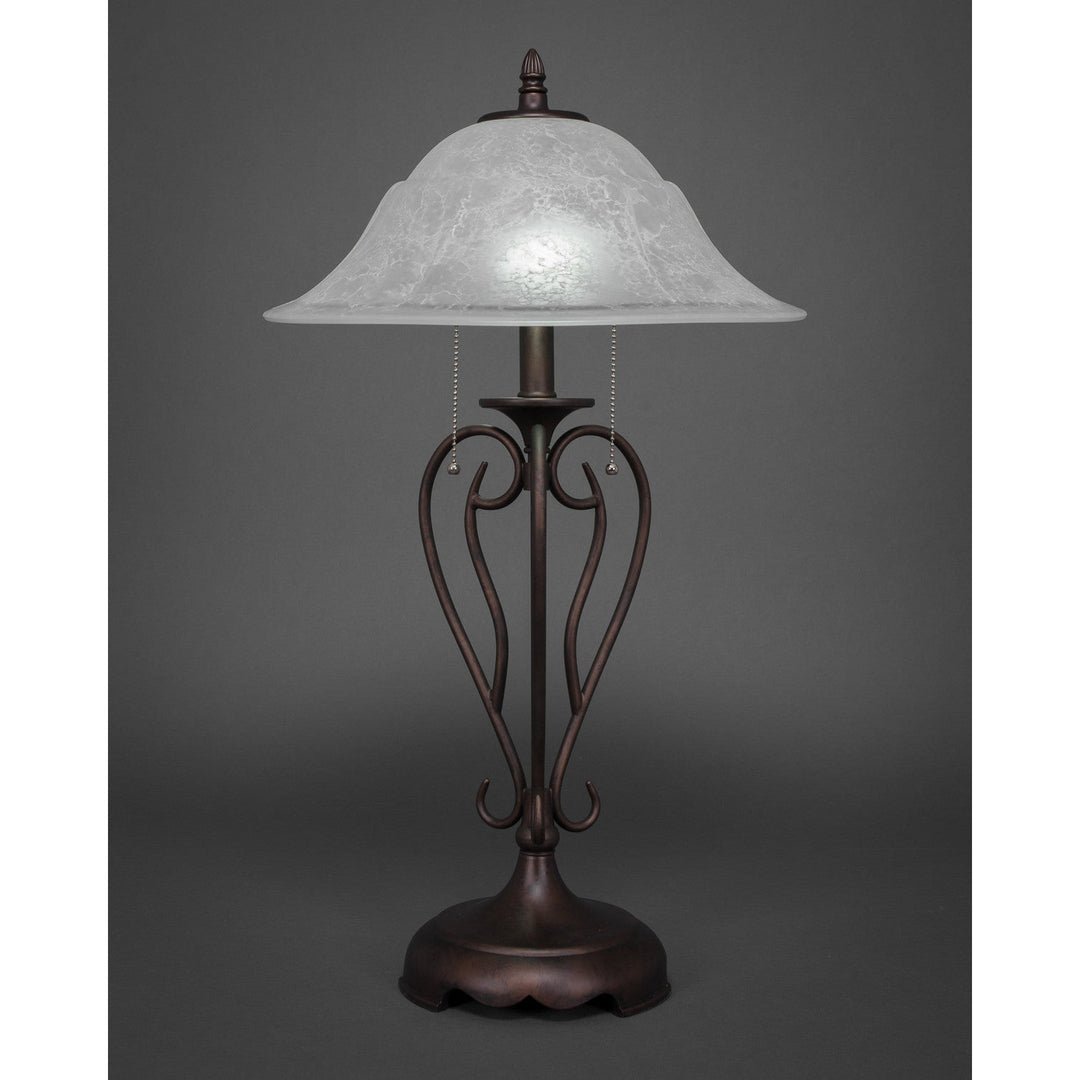 Toltec Lighting 42-BRZ-53615  Olde Iron Lamp Bronze