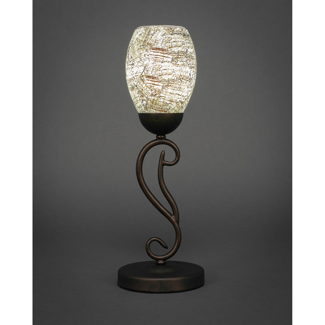 Toltec Lighting 44-BRZ-5054  Olde Iron Lamp Bronze