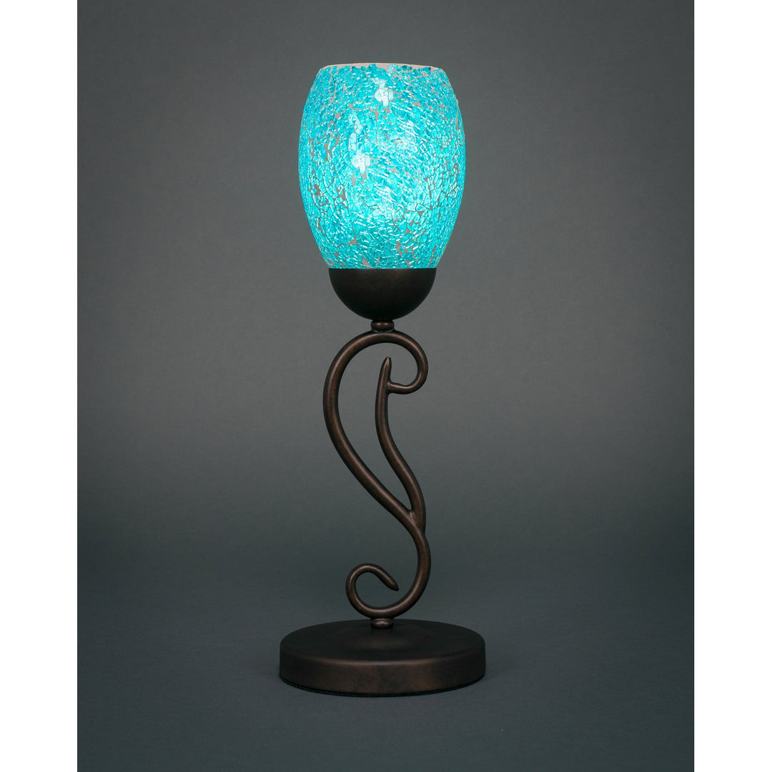 Toltec Lighting 44-BRZ-5055  Olde Iron Lamp Bronze