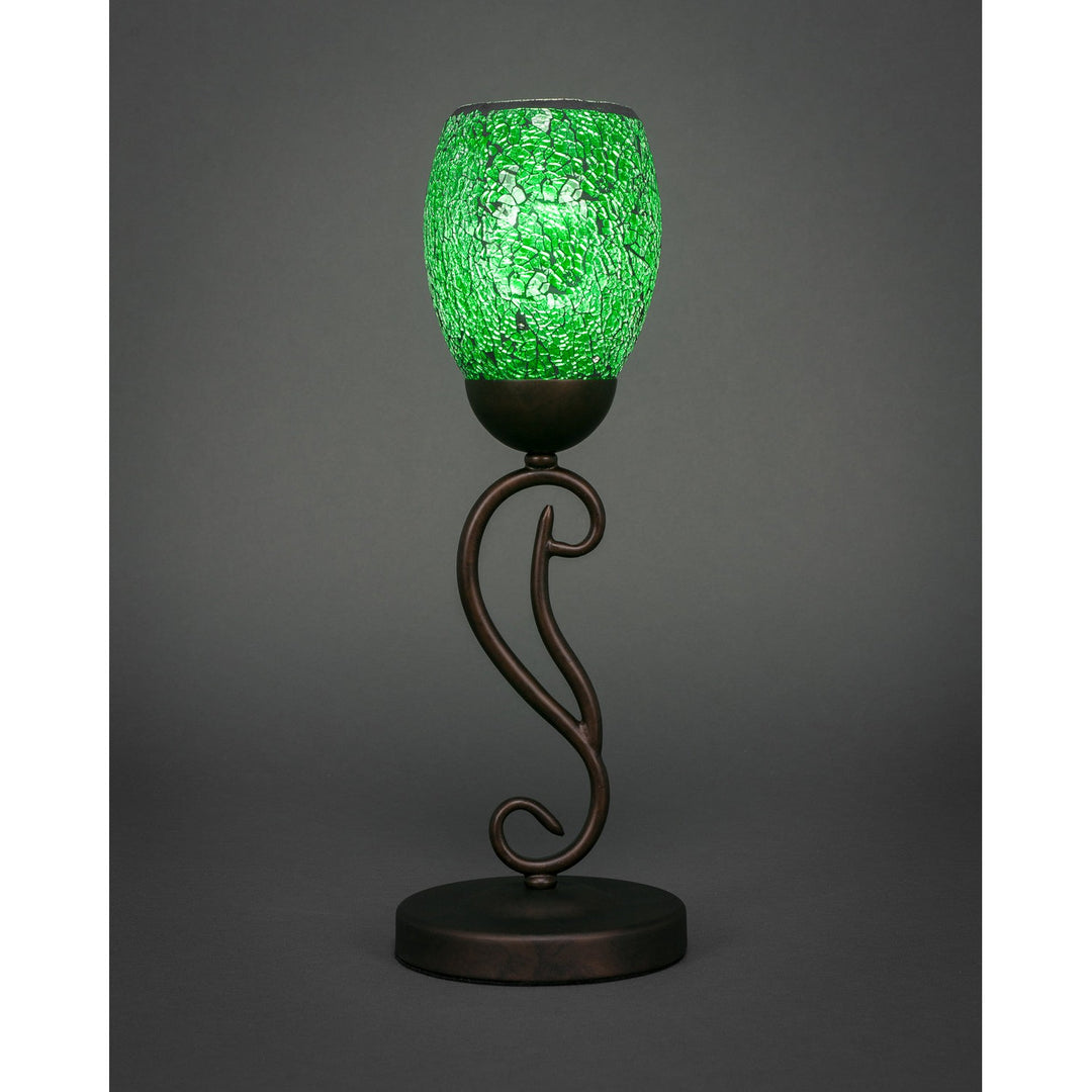 Toltec Lighting 44-BRZ-5057  Olde Iron Lamp Bronze