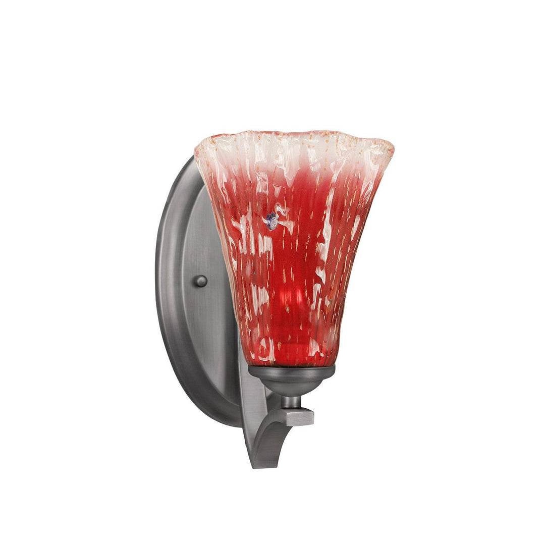 Toltec Zilo 551-gp-726 Wall Sconce Light - Graphite