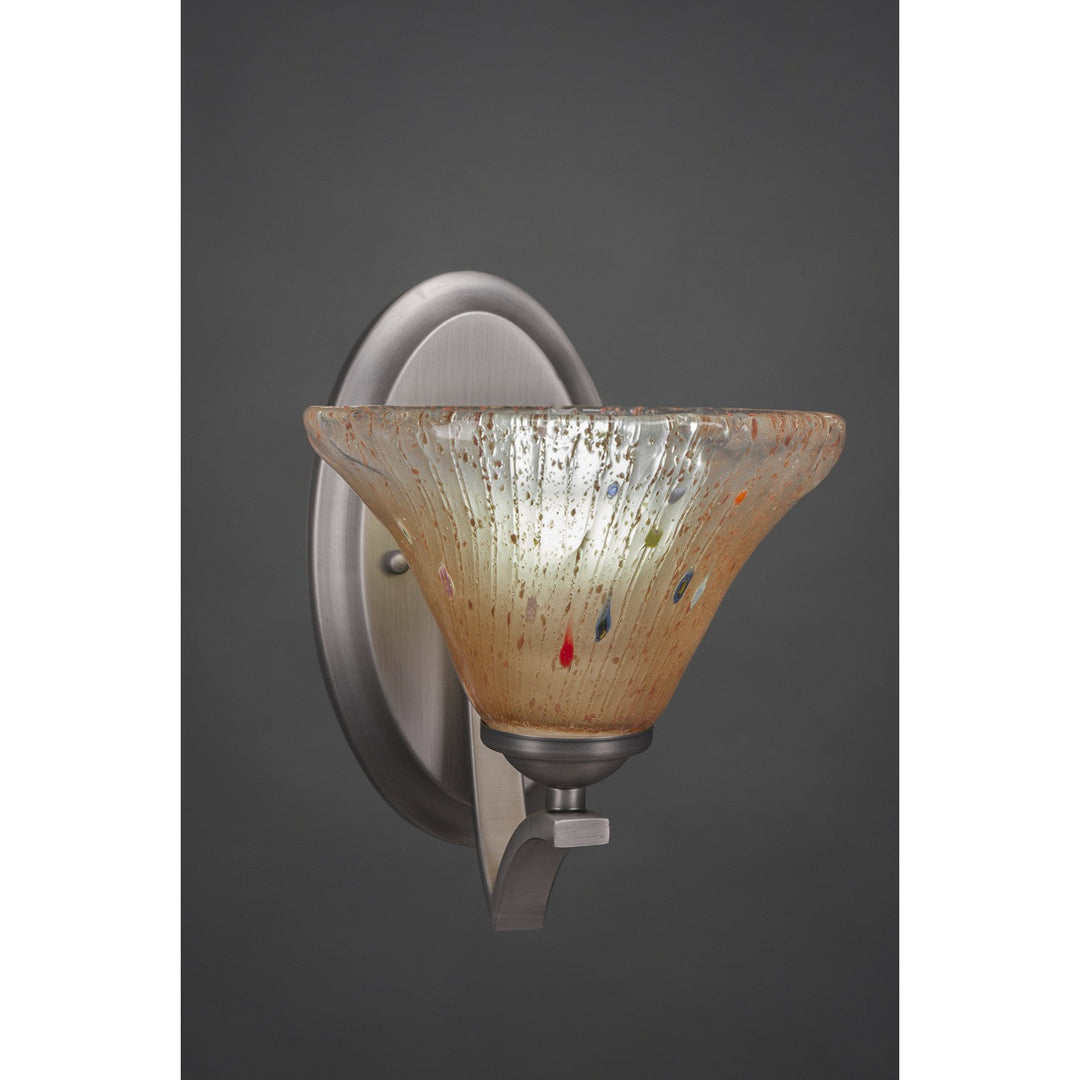 Toltec Zilo 551-gp-750 Wall Sconce Light - Graphite