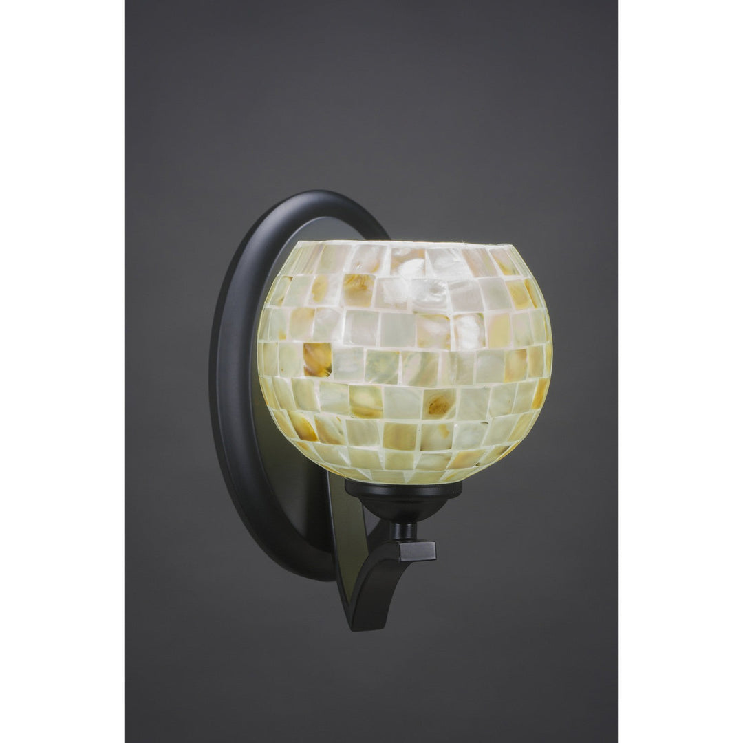 Toltec Zilo 551-mb-405 Wall Sconce Light - Matte Black
