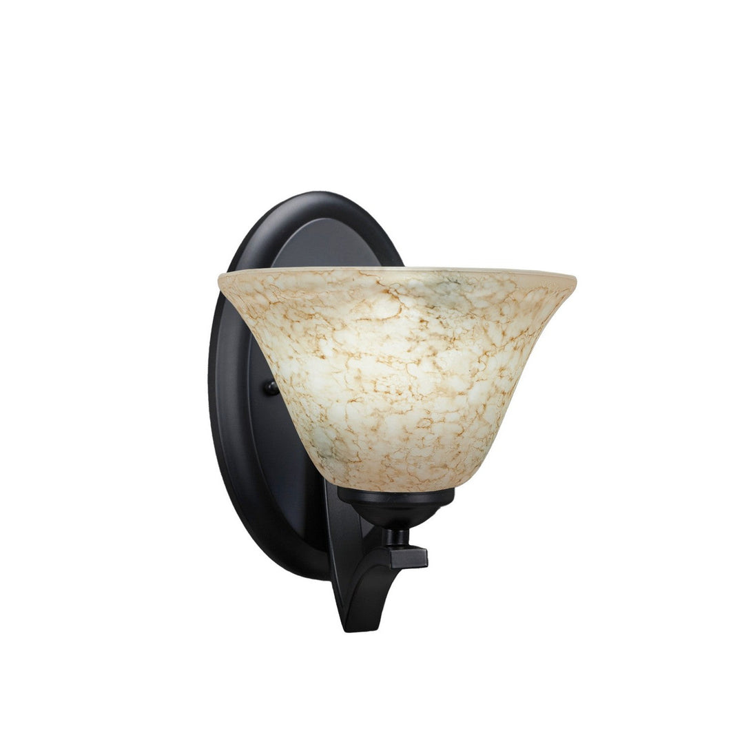 Toltec Zilo 551-mb-508 Wall Sconce Light - Matte Black