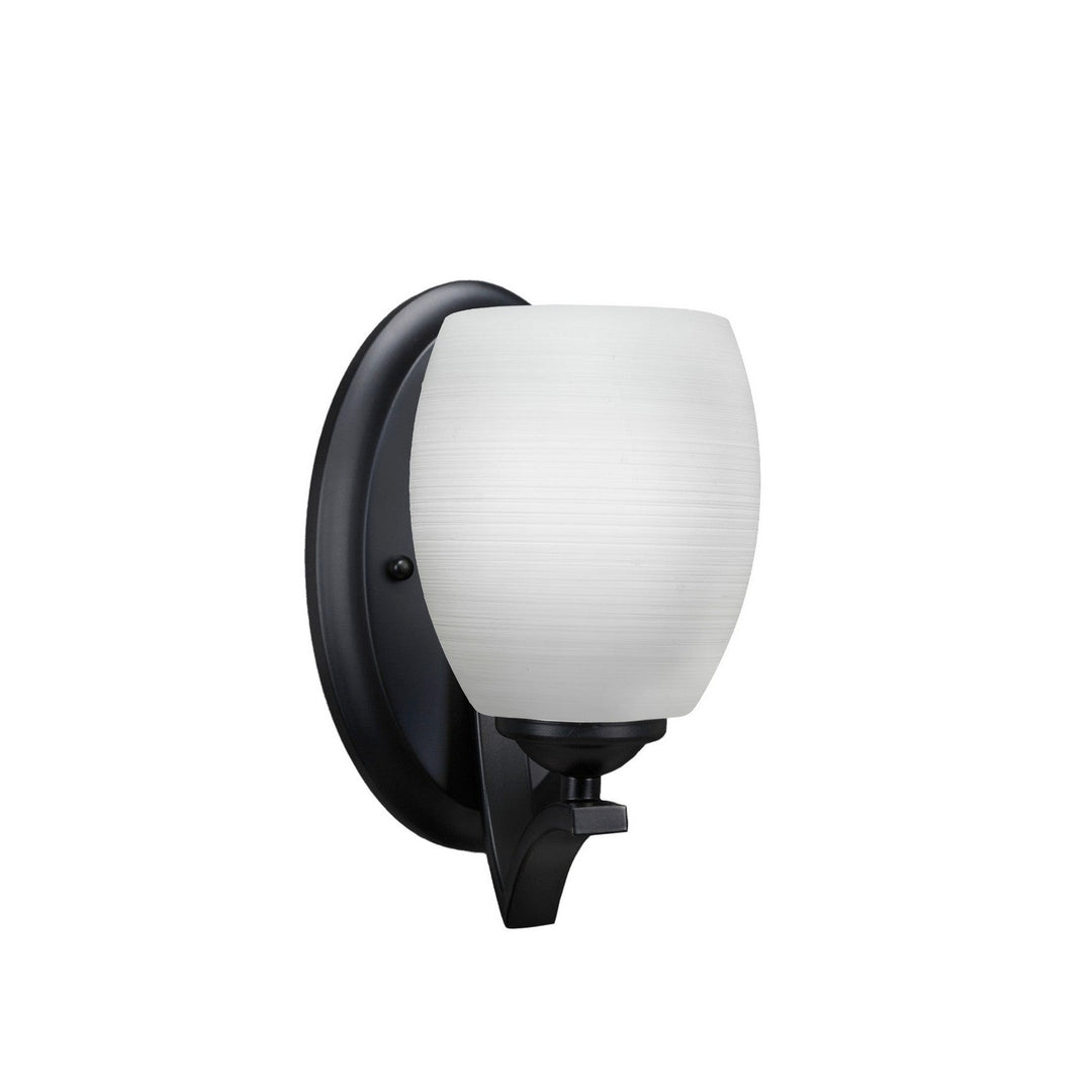 Toltec Zilo 551-mb-615 Wall Sconce Light - Matte Black