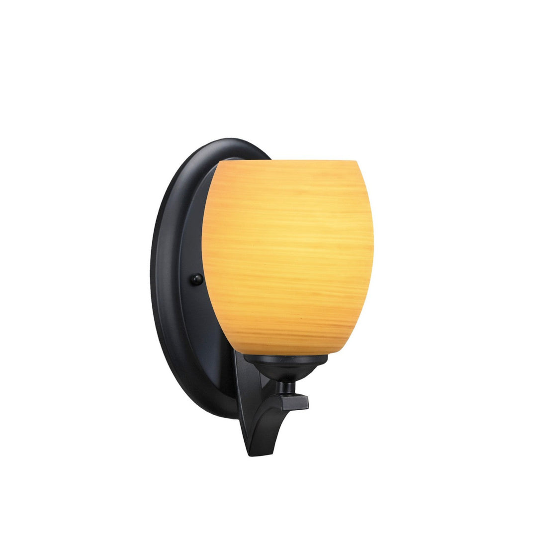 Toltec Zilo 551-mb-625 Wall Sconce Light - Matte Black